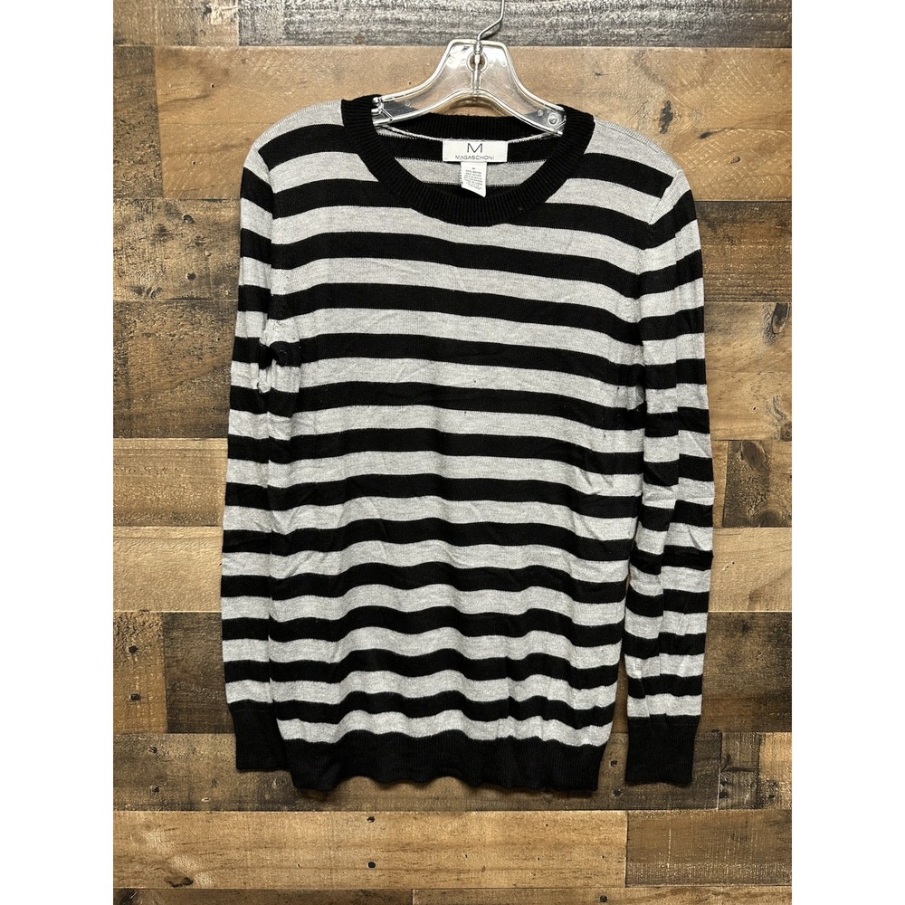 Magaschoni Women's Knit Long‎ Sleeve Size Medium